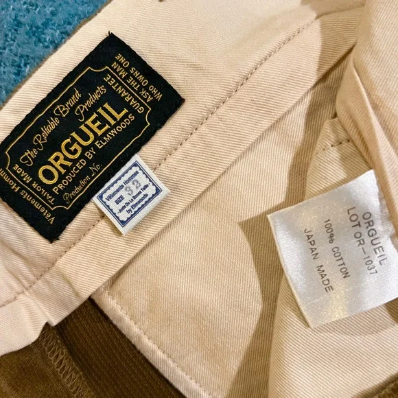 ORGUEL JAPANESE CORD PANTS